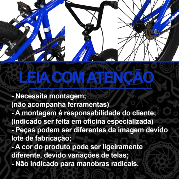 Bicicleta bmx Pro-X 2024 azul oscuro . Meninos