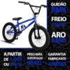 Bicicleta bmx Pro-X 2024 azul oscuro . Meninos