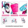 Bike Menina Aro 16 Rosa 5-8 Anos Com Cesta Cor Tiffany Love Unitoys