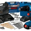 bosh Parafusadeira De Impacto 18v Gsb 183-li + Kit 103 Pcs Bosch Azul 50/60hz