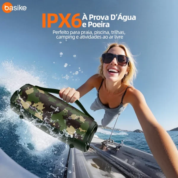 Caixa De Som Portatil Bluetooth 160w