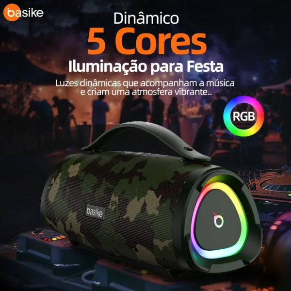 Caixa De Som Portatil Bluetooth 160w