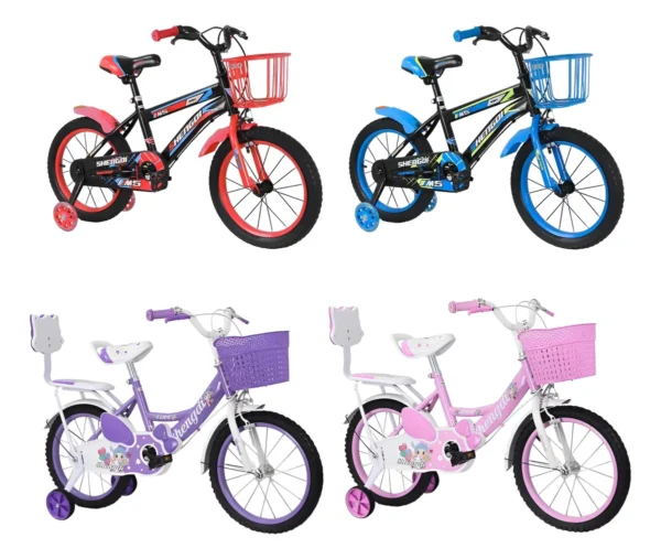 Bicicleta Aro 16 Infantil De Passeio Com Freios V-brakes