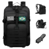 mochila preta Mochila Tática Profissional 50L