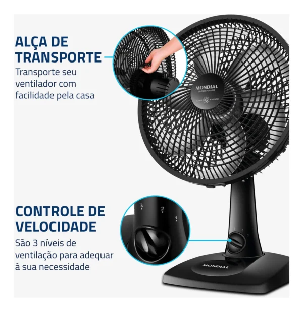 Ventilador de Mesa 30cm