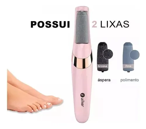 2lixas Lixador Para Pés Elétrico E Removedor De Calos Portátil Usb