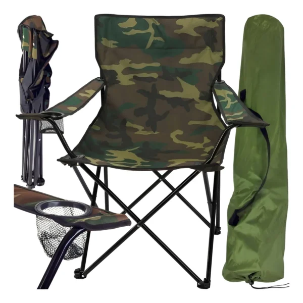 Cadeira Camping Dobrável
