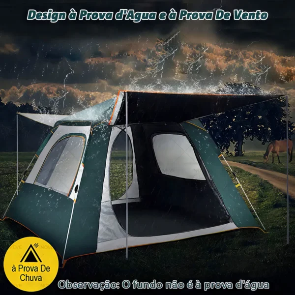 barraca Barraca De Acampamento Grande Para 4/5 Pessoas
