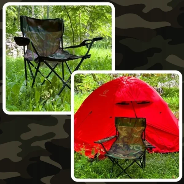 Cadeira Camping Dobrável