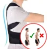 Corretor de Postura Ajustável e Confortável | Colete Alinhador de Coluna Unissex