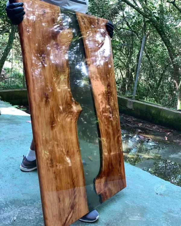 mesafeitaconepoxi Resina Epoxi 4002 Alta Viscosidade ULTRA TRANSPARENTE