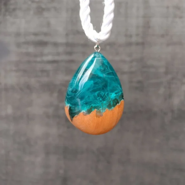 resinaen collar Resina Epoxi 4002 Alta Viscosidade ULTRA TRANSPARENTE