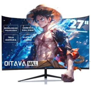monitor curvo Monitor Gamer Curvo 27 polegadas